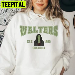 Walters She-Hulk Est 1980 2022 Movie Trending Unisex Hoodie