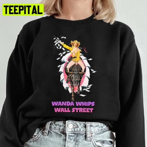 Wanda Whips Wall Street Ginger Lynn 1982 Unisex Sweatshirt