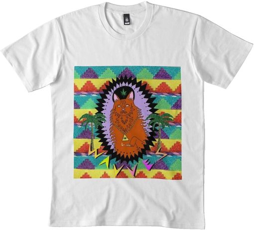 Wavves Art Band Love Rock T-Shirt