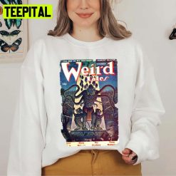 Weird Tales Cosmic Horror Cover Halloween Unisex Sweatshirt