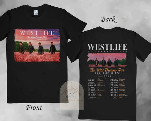 Westlife The Wild Dreams Tour 2022 The Wild Dreams New Art T-Shirt