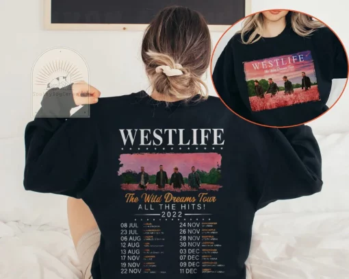Westlife The Wild Dreams Tour 2022 The Wild Dreams New Art T-Shirt