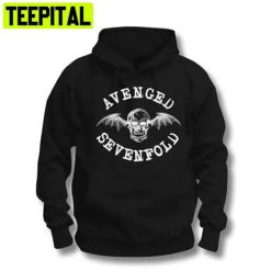 White Logo Avenged Sevenfold Band Trending Unisex Hoodie