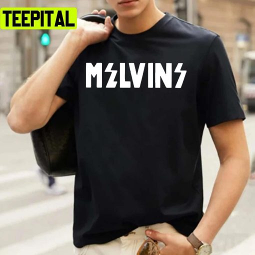 White Logo Original Of Melvins Unisex T-Shirt