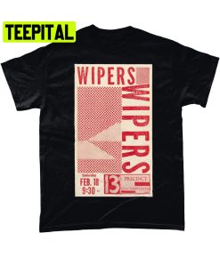 Wipers 1990s Diy Punk Flyer Trending Unisex Shirt