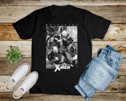 Wolverine Black White Comic Panel X Men Marvel Comics Holiday Unisex T-Shirt