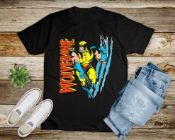 Wolverine Vintage Claw Slice X Men Marvel Comics Holiday Unisex T-Shirt
