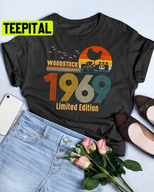 Woodstock 1969 Limited Edition Vintage Music And Art Trending Unisex T-Shirt