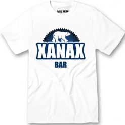 Xanax Bar Parody Funny Xanz Bard Out Gibby 50k Unisex T-Shirt