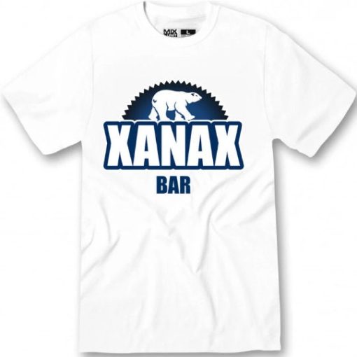 Xanax Bar Parody Funny Xanz Bard Out Gibby 50k Unisex T-Shirt