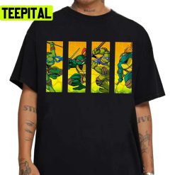 Yellow Design Ninja Teenage Mutant Ninja Turtles Tmnt Unisex T-Shirt