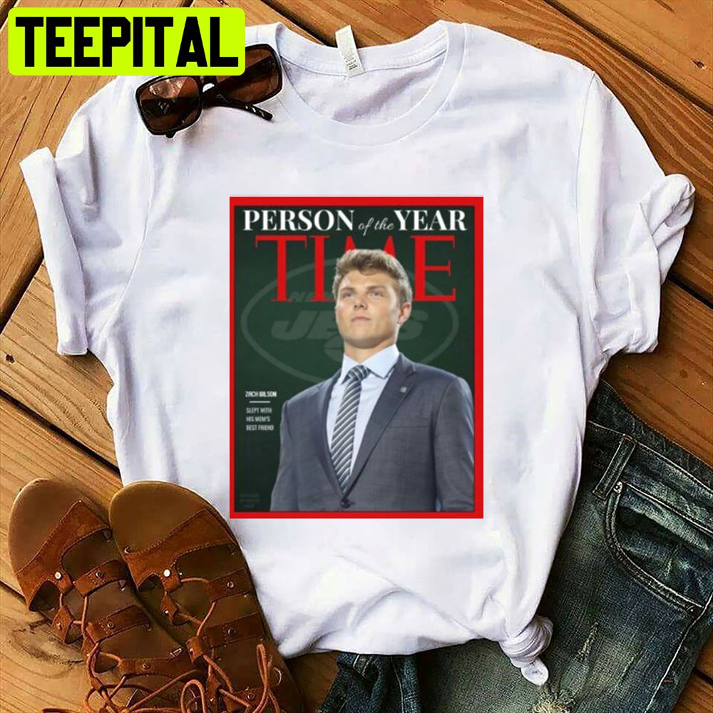 Zach Wilson Person Of The Year Time Shirt