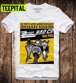 Zz Top’s 50th Anniversary Texas Bash Vintage Retro Trending Unisex T-Shirt