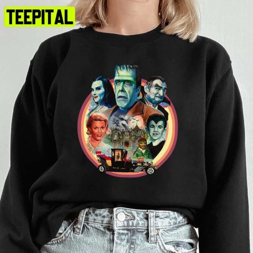 1313 Mockingbird Lane Art The Munsters Unisex Sweatshirt