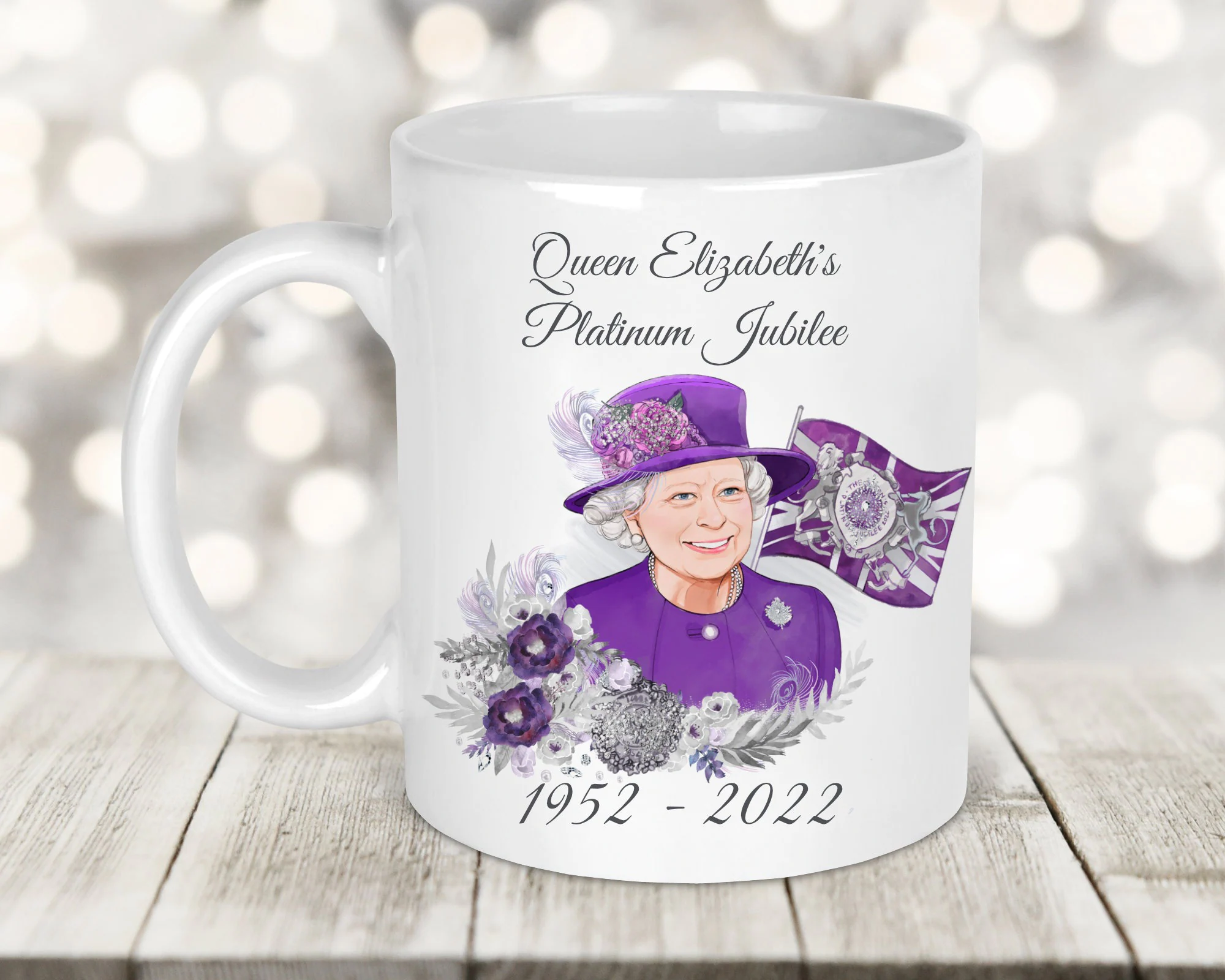 1952-2022 Rest In Peace Mug Died 96 Years Old Rip Queen Elizabeth Ii