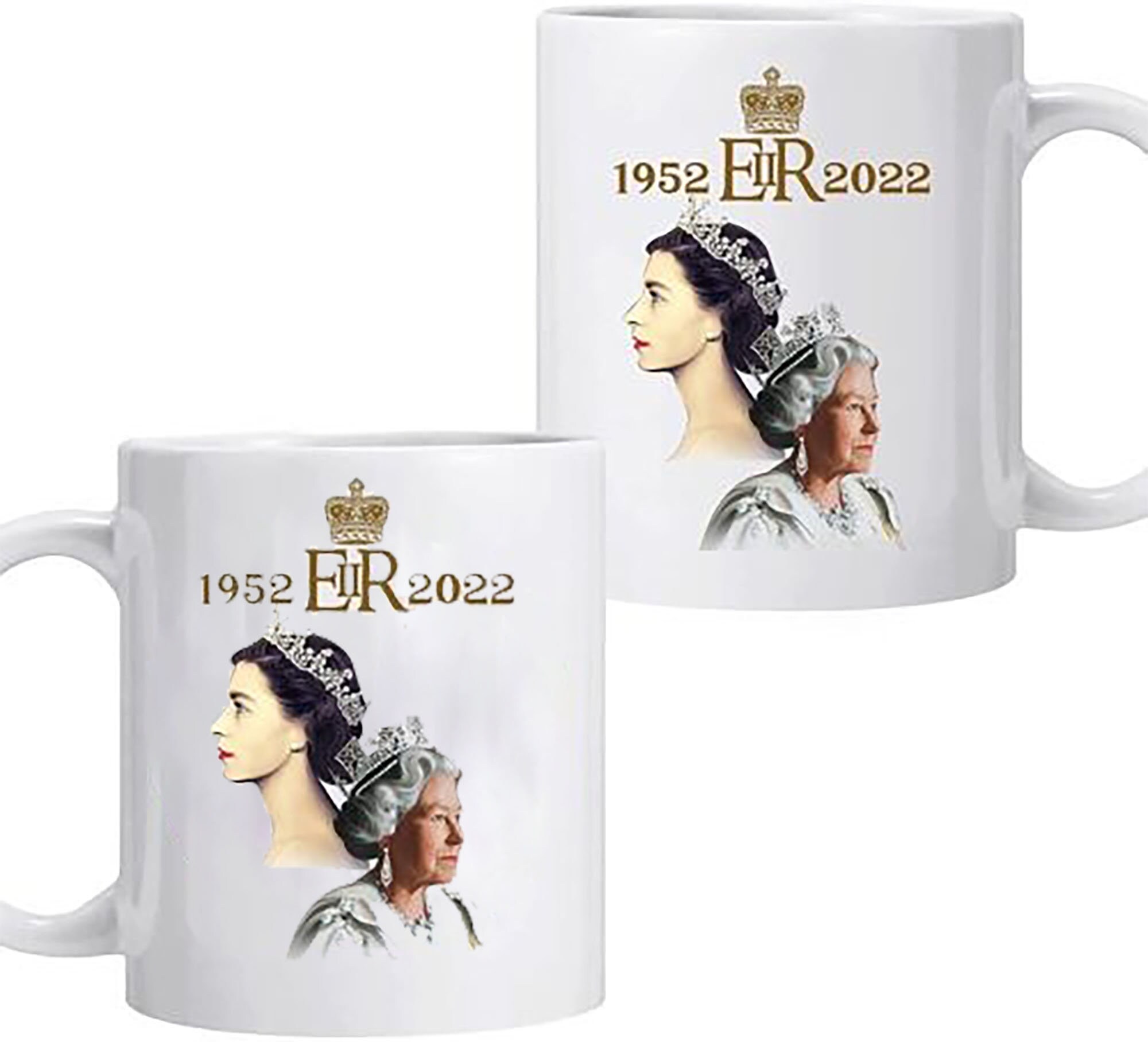 1952-2022 Trendy Mug Rip Queen Elizabeth Ii Rest In Peace Mug