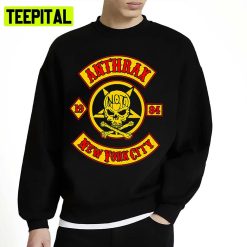 1984 Est Newyork City Metal Anthrax Unisex Sweatshirt