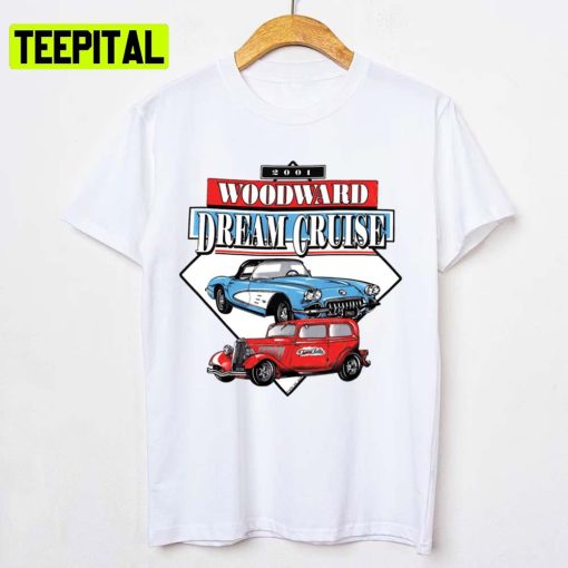 2001 Car Show The Woodward Dream Cruise Unisex T-Shirt