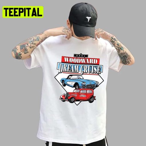 2001 Car Show The Woodward Dream Cruise Unisex T-Shirt