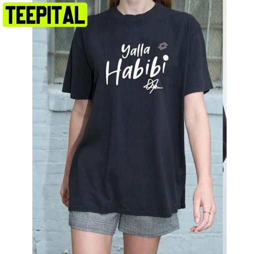 2022 Yalla Habibi Ons Jabeur Tennis Player Trending Unisex Shirt