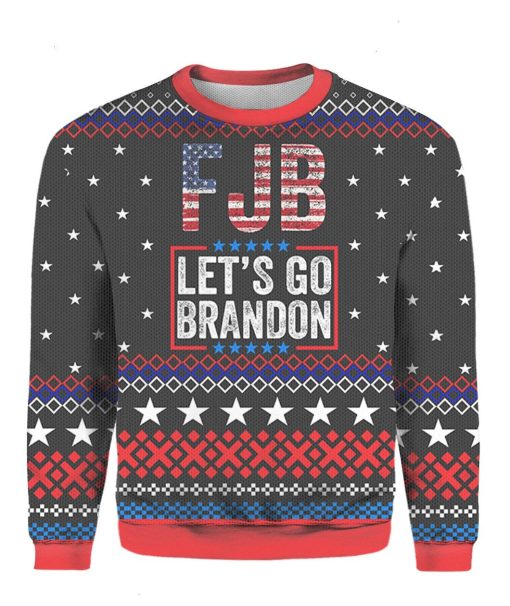 3D Let’s Go Ugly Christmas Sweatshirt