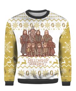 3D The Lord of the Rings Christmas Believe Xmas Ugly Sweatshirt