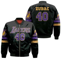 40 Ivica Zubac Lakers Jersey Inspired Style Bomber Jacket
