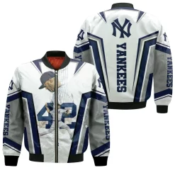 42 New York Yankees Mariano Rivera Bomber Jacket