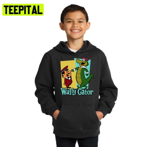 70s Animation Funny Wally Gator Hoodie