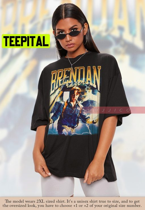 80s Retro Brendan Fraser Trending Unisex Shirt