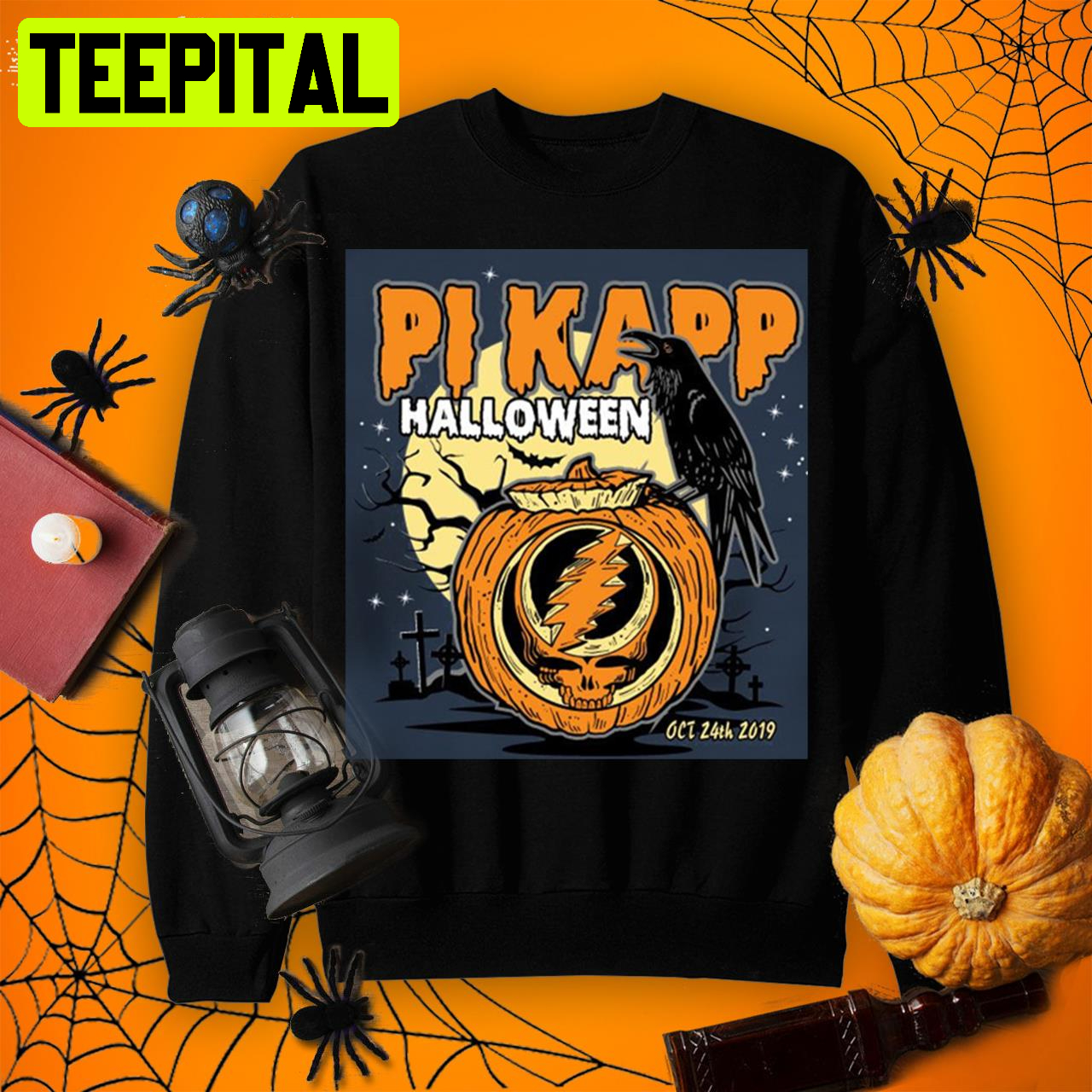 879 Pi Kappa Grateful Dead Cool Halloween Shirt