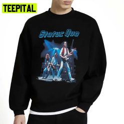 90s Live Tour Design Status Quo Unisex Sweatshirt