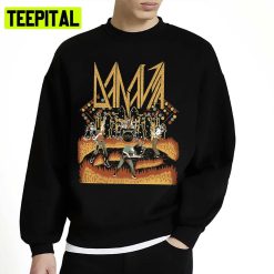 90s Rock Band Dav On Fire Unisex Sweatshirt