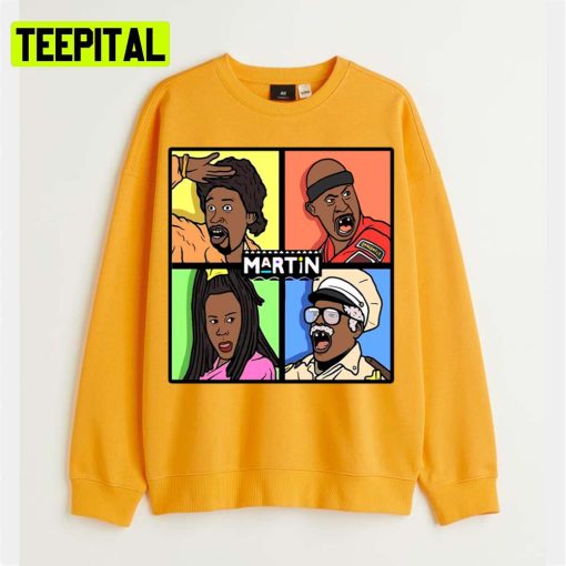 90s Sitcom Martin Multi Characters Unisex T-Shirt