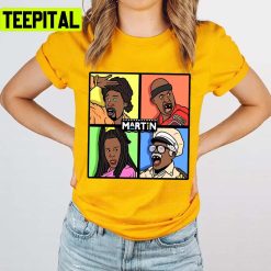 90s Sitcom Martin Multi Characters Unisex T-Shirt