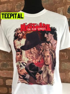 A Nightmare On Elm Street Nancy Thomspon Heather Langenkamp Freddy Krueger Robert Englund Halloween Trending Unsiex T-Shirt