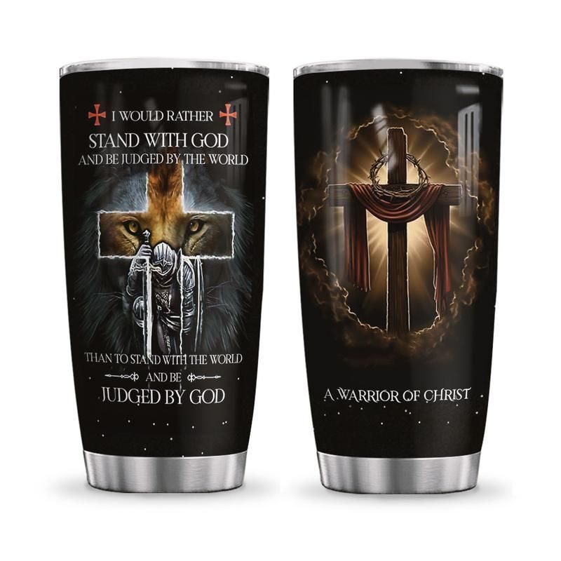 A Warrior Of God Stainless Steel Cup