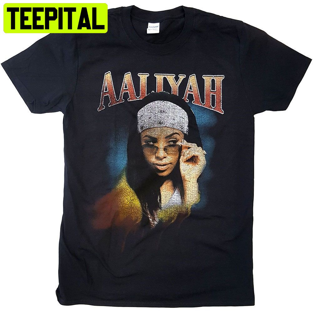 Aaliyah Trippy Vintage Trending Unisex Shirt