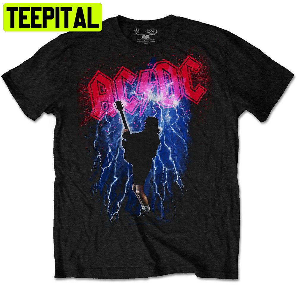 Acdc Thunderstruck Angus Young Rock Trending Unisex Shirt