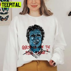 Aesthetic Portrait Pierrot Le Fou Unisex Sweatshirt