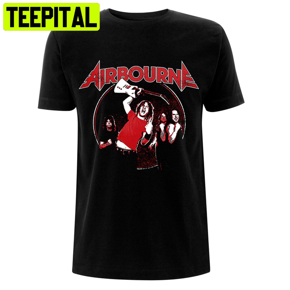 Airbourne Band Profile Breakin' Outta Hell Rock Trending Unisex Shirt