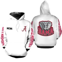 Alabama Crimson Tide Fan Jacket 3d Jersey Hoodie