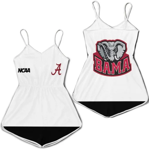 Alabama Crimson Tide Fan Jacket 3d Jersey Romper