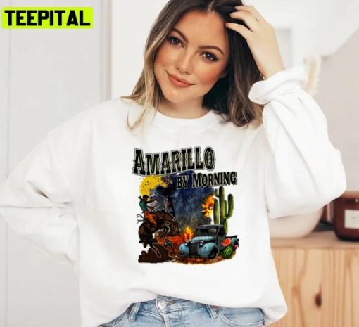 Album Cover George Strait Armadillo By Morning Unisex Sweatshirt