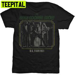 Alice Cooper Show Live 1971 Tour Rock Trending Unisex Shirt