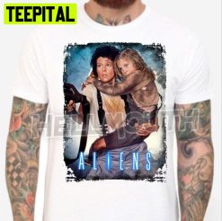 Aliens Horror Movie Halloween Trending Unsiex T-Shirt