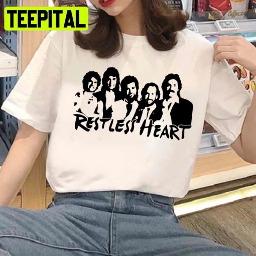 All Band Members Restless Heart Unisex T-Shirt