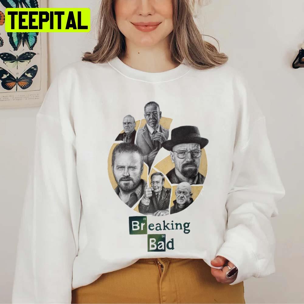 All Characters The Breaking Bad 2022 Unisex T-Shirt