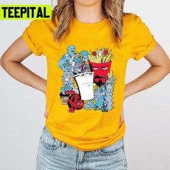 All Characters United Aqua Teen Hunger Force Unisex T-Shirt