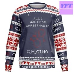 All I Want For C13h16clno For For Meme 3d Ugly Christmas Sweater
